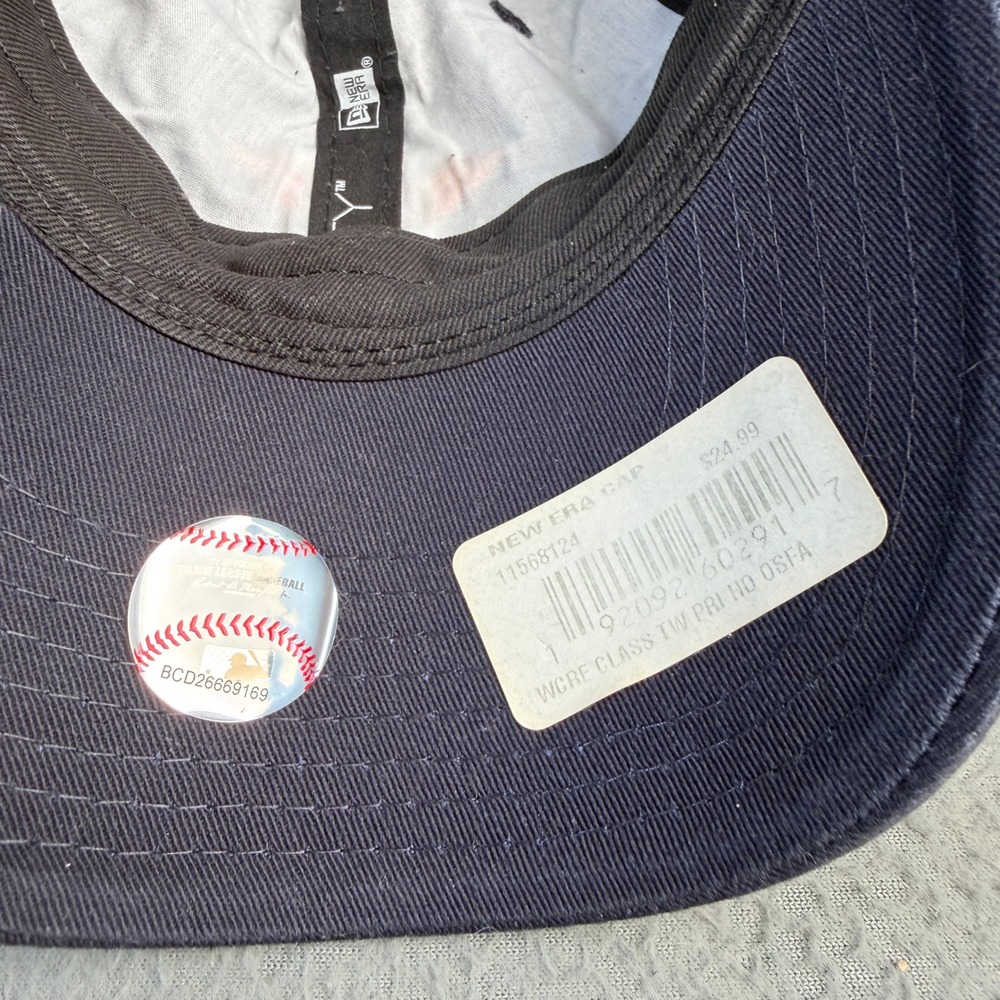 New Era 9TWENTY Houston Astros Womens Hat Navy Blue Adjustable MLB Baseball Cap - Picture 6 of 8